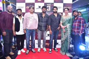 Maa Oori Polimera 2 Trailer Launch attended by Satyam Rajesh, Kamakshi Bhaskarla, Baladitya, Karthikeya, and Harish Shankar
