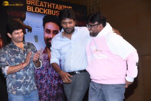 Maa Oori Polimera 2 Success Celebrations attended by Satyam Rajesh and Kamakshi Bhaskarla