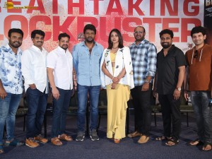 Maa Oori Polimera 2 Sucess Meet attended by Satyam Rajesh, Sahithi Dasari, and Kamakshi Bhaskarla