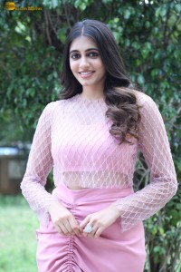 actress Maanasa Choudhary cute photoshoot in a pink dress