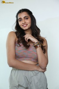 actress maanasa choudhary cute in a sleeveless top