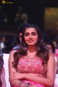 actress Maanasa Choudhary beautiful in a pink lehenga choli dress at a movie event