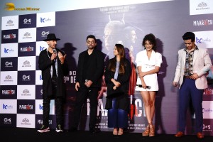 The Trailer Launch Event of the film Maarrich - attended by Tusshar Kapoor, Dipannita Sharma, Rahul Dev and Anita Hassanandani
