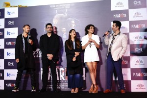 The Trailer Launch Event of the film Maarrich - attended by Tusshar Kapoor, Dipannita Sharma, Rahul Dev and Anita Hassanandani