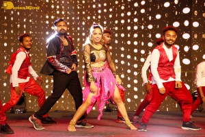 Macherla Niyojakavargam Pre-Release Function attended by Nithin and Krithi Shetty