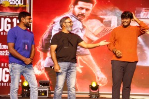 Macherla Niyojakavargam Pre-Release Function attended by Nithin and Krithi Shetty