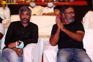 Macherla Niyojakavargam Pre-Release Function attended by Nithin and Krithi Shetty