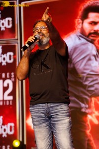 Macherla Niyojakavargam Pre-Release Function attended by Nithin and Krithi Shetty