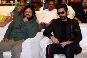 Macherla Niyojakavargam Pre-Release Function attended by Nithin and Krithi Shetty