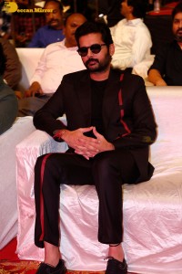 Macherla Niyojakavargam Pre-Release Function attended by Nithin and Krithi Shetty