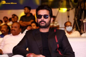 Macherla Niyojakavargam Pre-Release Function attended by Nithin and Krithi Shetty