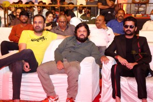 Macherla Niyojakavargam Pre-Release Function attended by Nithin and Krithi Shetty