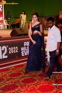 Macherla Niyojakavargam Pre-Release Function attended by Nithin and Krithi Shetty