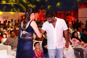 Macherla Niyojakavargam Pre-Release Function attended by Nithin and Krithi Shetty