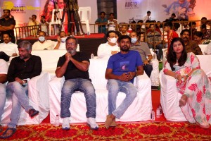 Macherla Niyojakavargam Pre-Release Function attended by Nithin and Krithi Shetty