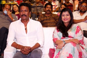 Macherla Niyojakavargam Pre-Release Function attended by Nithin and Krithi Shetty