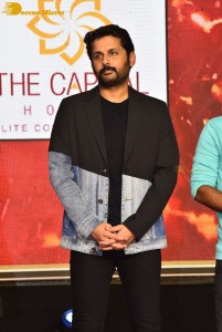 Macherla Niyojakavargam trailer launch attended by Nithin, Catherine Tresa and Krithi Shetty