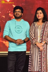 Macherla Niyojakavargam trailer launch attended by Nithin, Catherine Tresa and Krithi Shetty