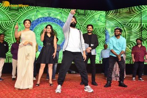 Macherla Niyojakavargam trailer launch attended by Nithin, Catherine Tresa and Krithi Shetty