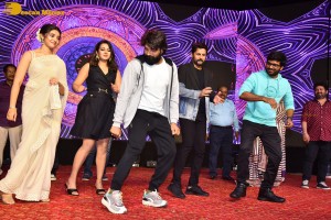 Macherla Niyojakavargam trailer launch attended by Nithin, Catherine Tresa and Krithi Shetty