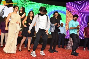 Macherla Niyojakavargam trailer launch attended by Nithin, Catherine Tresa and Krithi Shetty