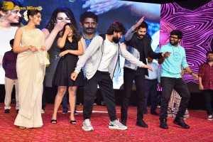 Macherla Niyojakavargam trailer launch attended by Nithin, Catherine Tresa and Krithi Shetty