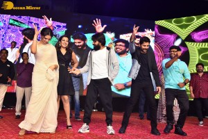 Macherla Niyojakavargam trailer launch attended by Nithin, Catherine Tresa and Krithi Shetty