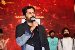 Macherla Niyojakavargam trailer launch attended by Nithin, Catherine Tresa and Krithi Shetty