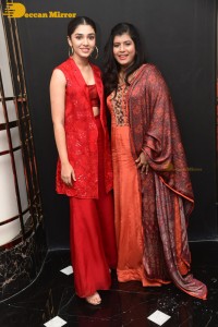 Ra Ra Reddy song launch from the movie Macherla Niyojakavargam lo - attended by Nithin, Anjali and Krithi Shetty