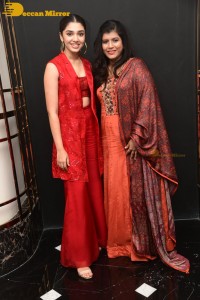 Ra Ra Reddy song launch from the movie Macherla Niyojakavargam lo - attended by Nithin, Anjali and Krithi Shetty