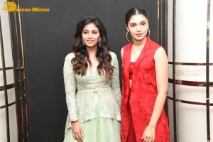 Ra Ra Reddy song launch from the movie Macherla Niyojakavargam lo - attended by Nithin, Anjali and Krithi Shetty