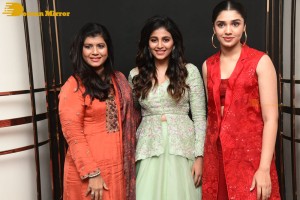 Ra Ra Reddy song launch from the movie Macherla Niyojakavargam lo - attended by Nithin, Anjali and Krithi Shetty