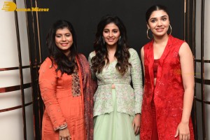 Ra Ra Reddy song launch from the movie Macherla Niyojakavargam lo - attended by Nithin, Anjali and Krithi Shetty