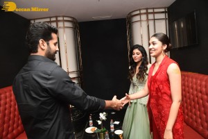 Ra Ra Reddy song launch from the movie Macherla Niyojakavargam lo - attended by Nithin, Anjali and Krithi Shetty