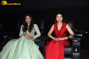 Ra Ra Reddy song launch from the movie Macherla Niyojakavargam lo - attended by Nithin, Anjali and Krithi Shetty