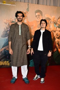 Madgaon Express Screening attended by Divyendu Sharma and Nora Fatehi