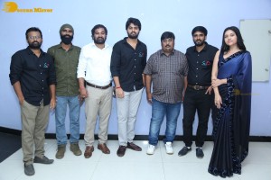 Madhi trailer launch attended by Shreeram Nimmala and Richa Joshi