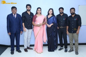 Madhi trailer launch attended by Shreeram Nimmala and Richa Joshi