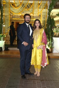 Madhu Mantena and Ira Tridevi’s Wedding Ceremony attended by Bollywood Celebrities including Anil Kapoor, Aamir Khan, Anupam Kher, Huma Qureshi, Sonakshi Sinha, and Rakul Preet Singh