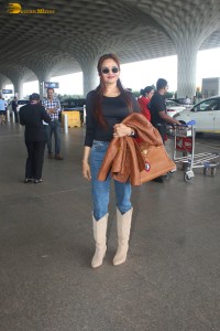actress Madhubala gorgeous in knee high boots and denim jeans