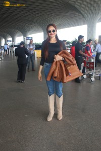 actress Madhubala gorgeous in knee high boots and denim jeans