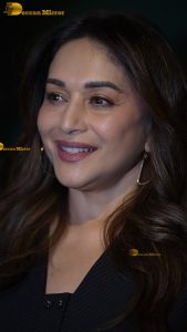actress madhuri dixit gorgeous in a black dress