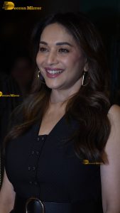 actress madhuri dixit gorgeous in a black dress