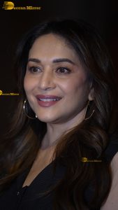 actress madhuri dixit gorgeous in a black dress