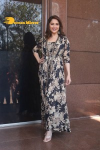 Madhuri Dixit and Sanjay Kapoor promote Netflix Series The Fame Game