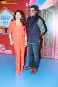 Madhuri Dixit promotes Maja Ma movie in Mumbai
