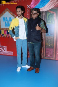 Madhuri Dixit promotes Maja Ma movie in Mumbai