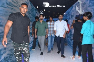 Maha Samudram movie Pre-Release Event attended by Cast Aditi Rao Hydari, Anu Emmanuel, Sharwanand, Siddharth and others.