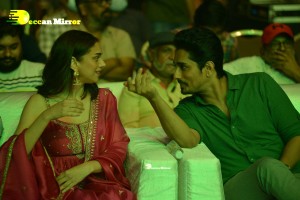 Maha Samudram movie Pre-Release Event attended by Cast Aditi Rao Hydari, Anu Emmanuel, Sharwanand, Siddharth and others.