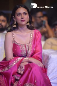 Maha Samudram movie Pre-Release Event attended by Cast Aditi Rao Hydari, Anu Emmanuel, Sharwanand, Siddharth and others.